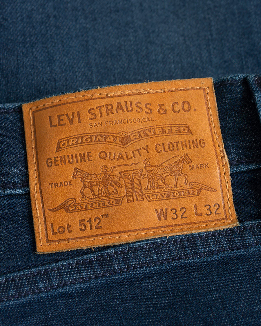 Herre | Jeans | Levi's | 512 Slim Taper Fit Stretch Sage Od Jeans Dark Blue
