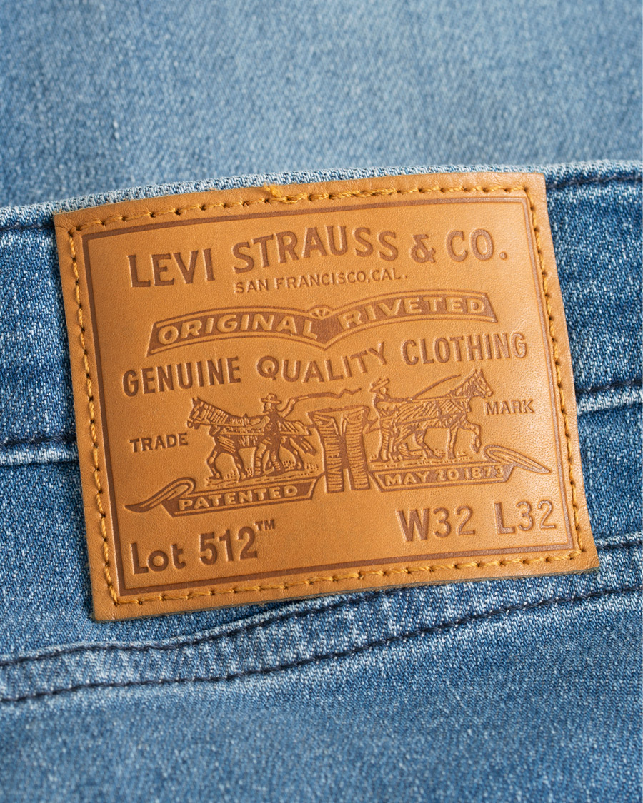 Herre | Jeans | Levi's | 512 Slim Taper Fit Stretch Cedar Jeans Light Blue