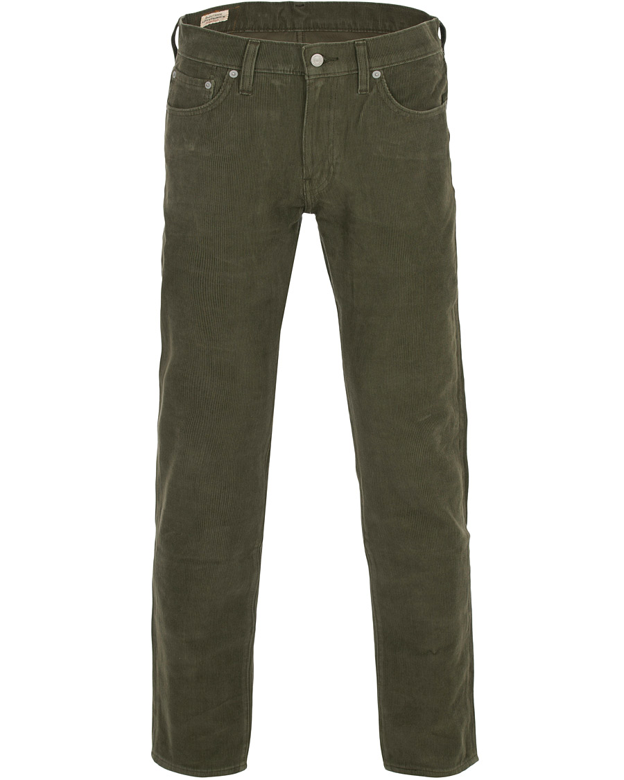 Herre | Bukser | Levi's | 511 Slim Fit Stretch Corduroy Trousers Olive Night