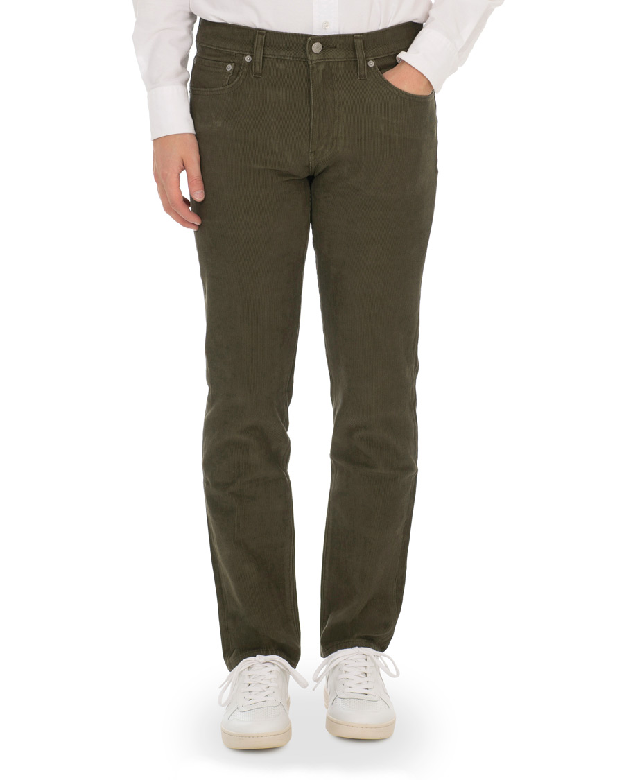 Herre | Bukser | Levi's | 511 Slim Fit Stretch Corduroy Trousers Olive Night