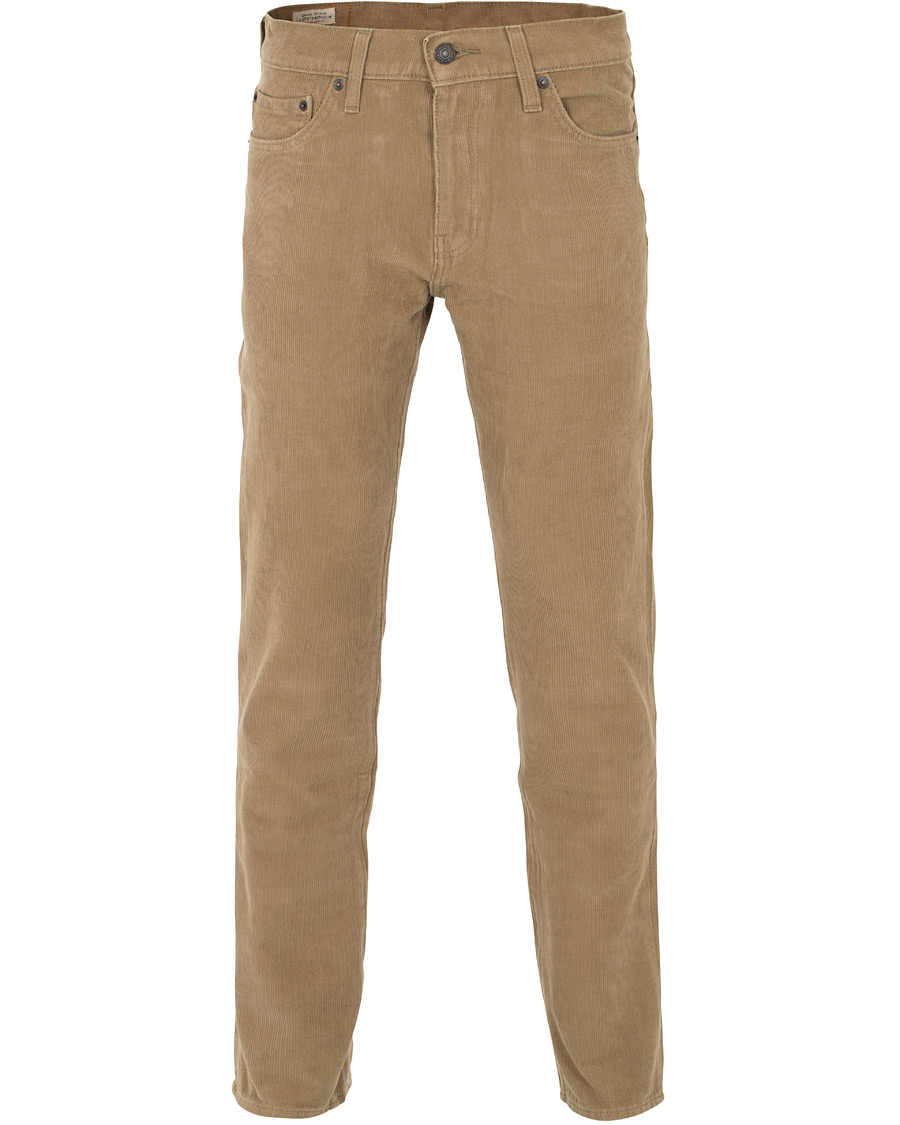 Herre | Bukser | Levi's | 511 Slim Fit Stretch Corduroy Trousers Lead Grey
