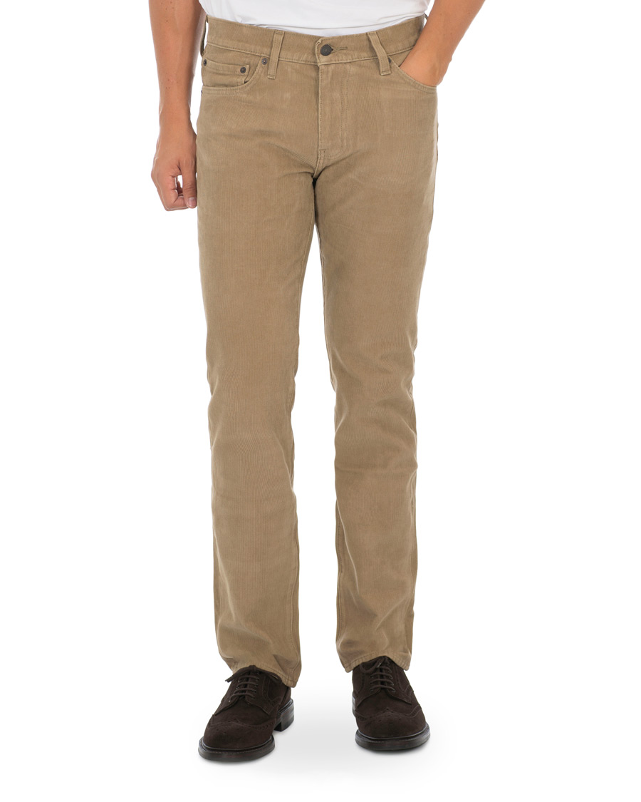 Herre | Bukser | Levi's | 511 Slim Fit Stretch Corduroy Trousers Lead Grey