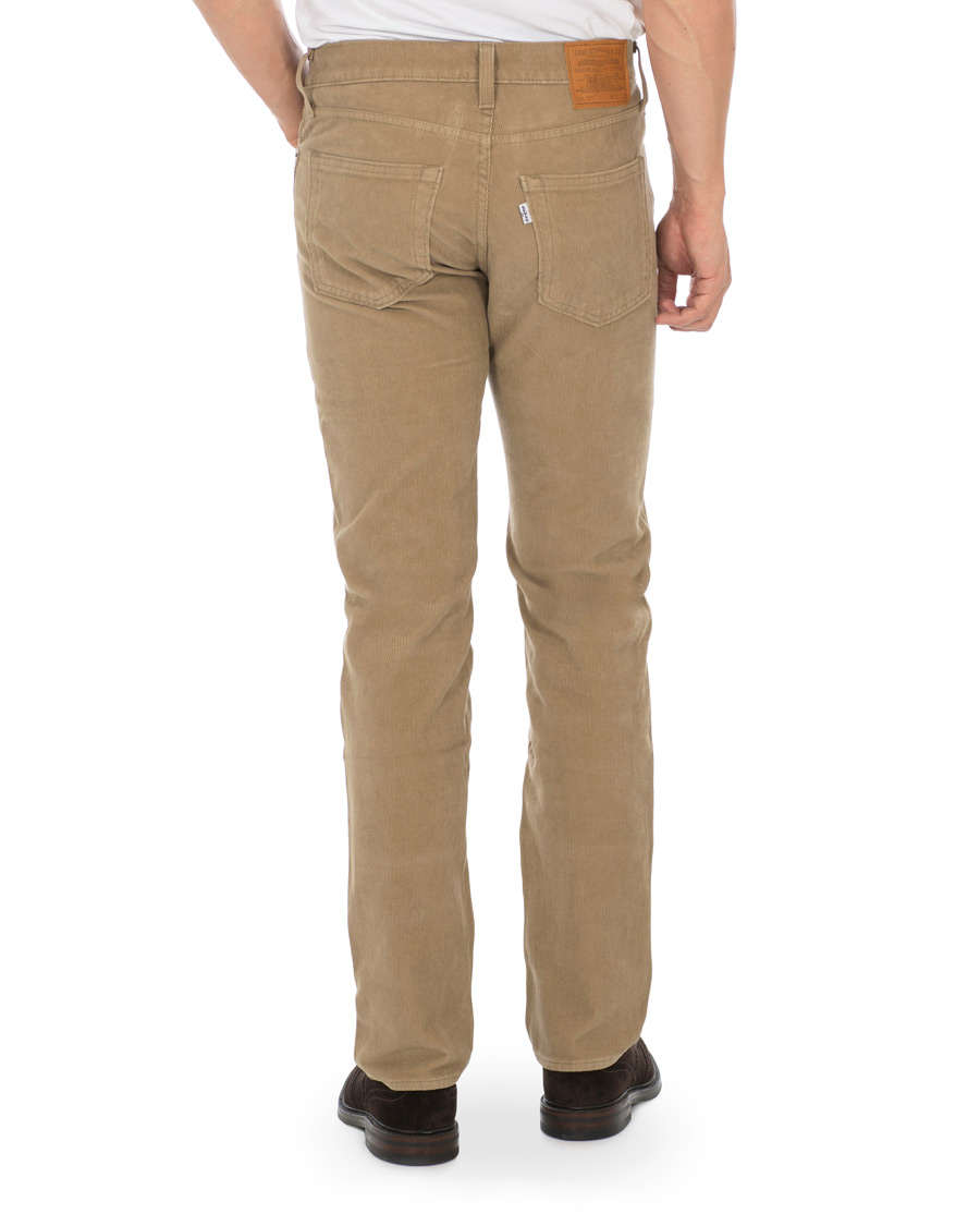 Herre | Bukser | Levi's | 511 Slim Fit Stretch Corduroy Trousers Lead Grey