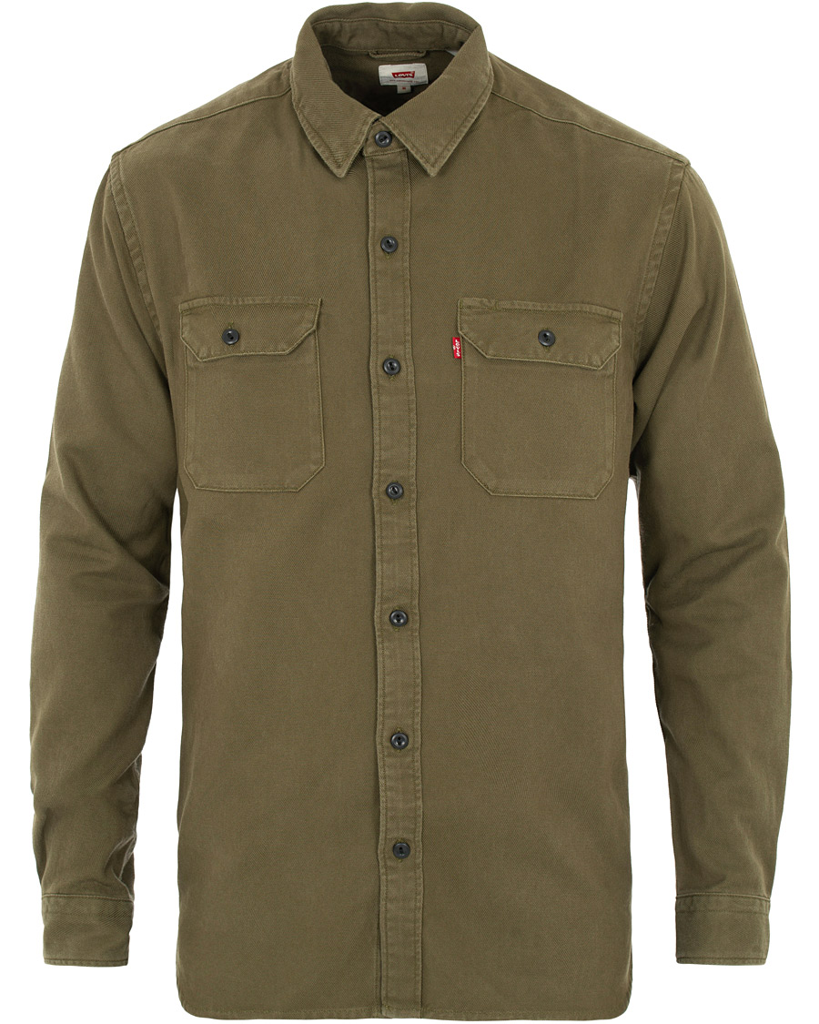 Herre | Skjorter | Levi's | Jackson Worker Overshirt Olive Night