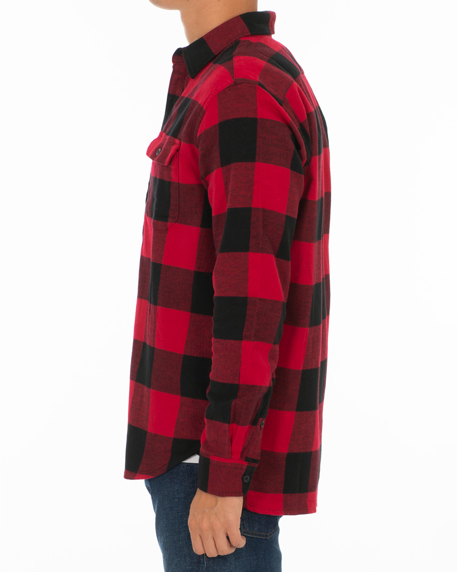 Herre | Skjorter | Levi's | Jackson Worker Overshirt Bandurria Crimson
