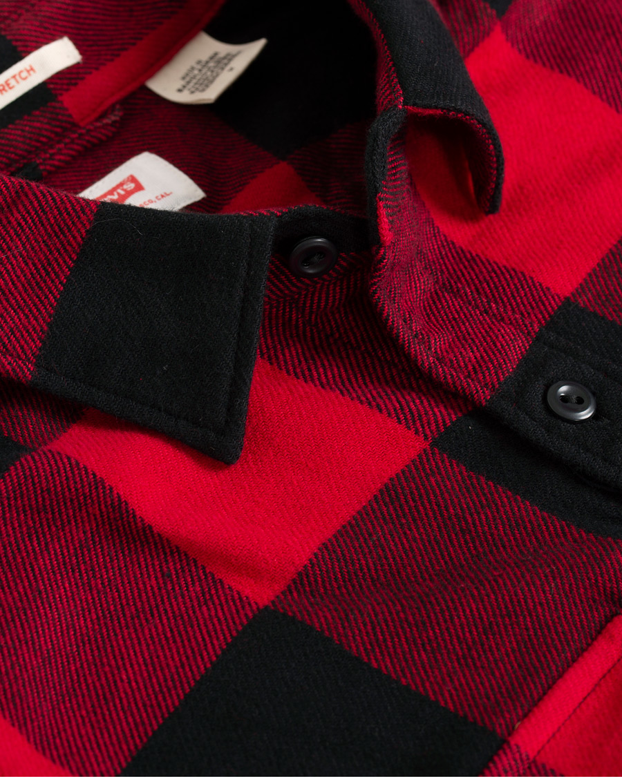 Herre | Skjorter | Levi's | Jackson Worker Overshirt Bandurria Crimson