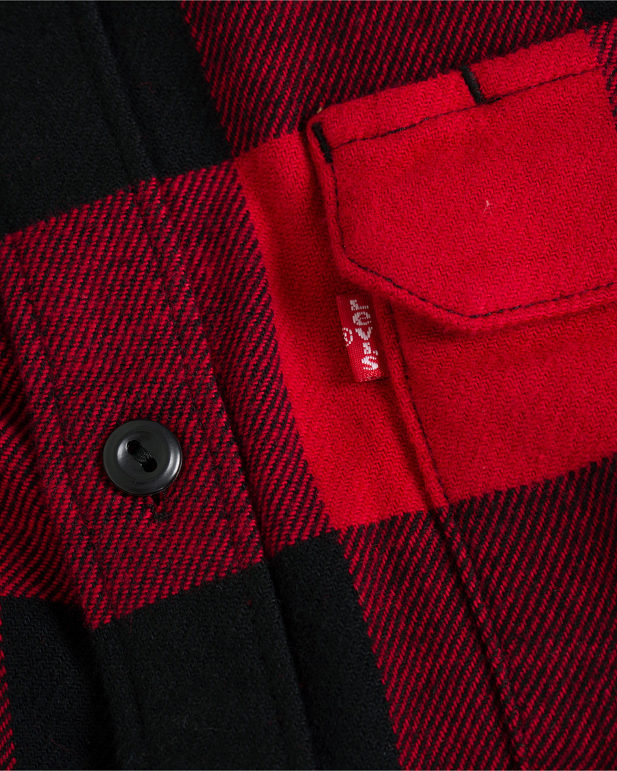 Herre | Skjorter | Levi's | Jackson Worker Overshirt Bandurria Crimson