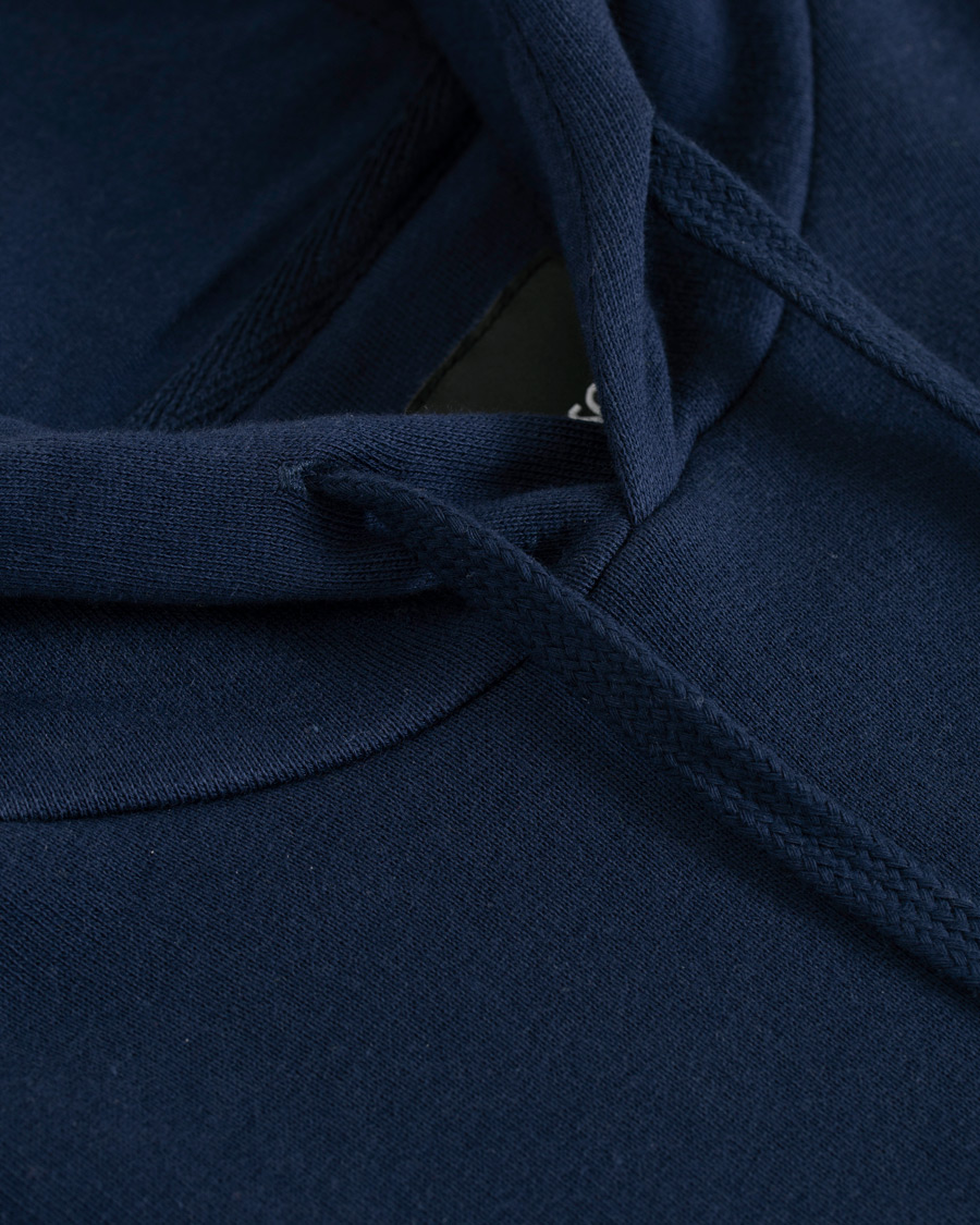 Herre | Gensere | Lyle & Scott | Stripe Hoodie Navy/White
