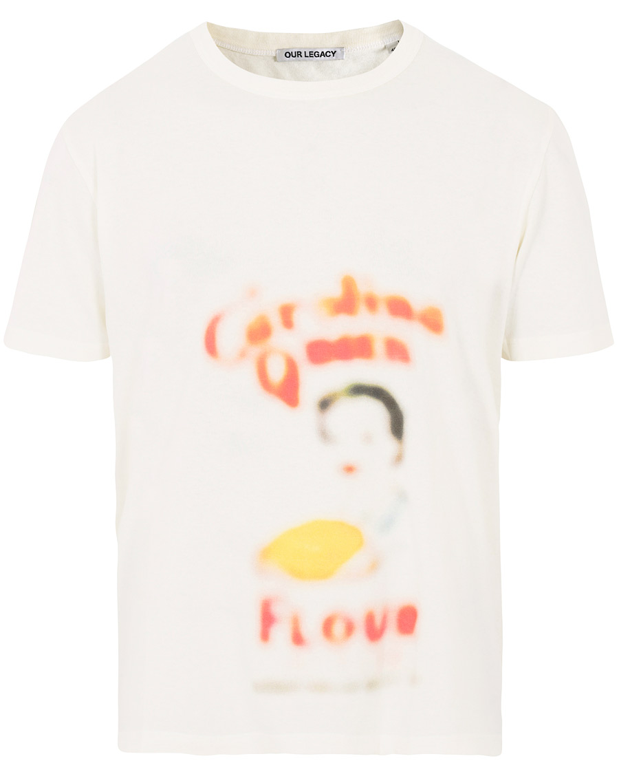 Herre | T-Shirts | Our Legacy | New Box T-shirt Flour Print