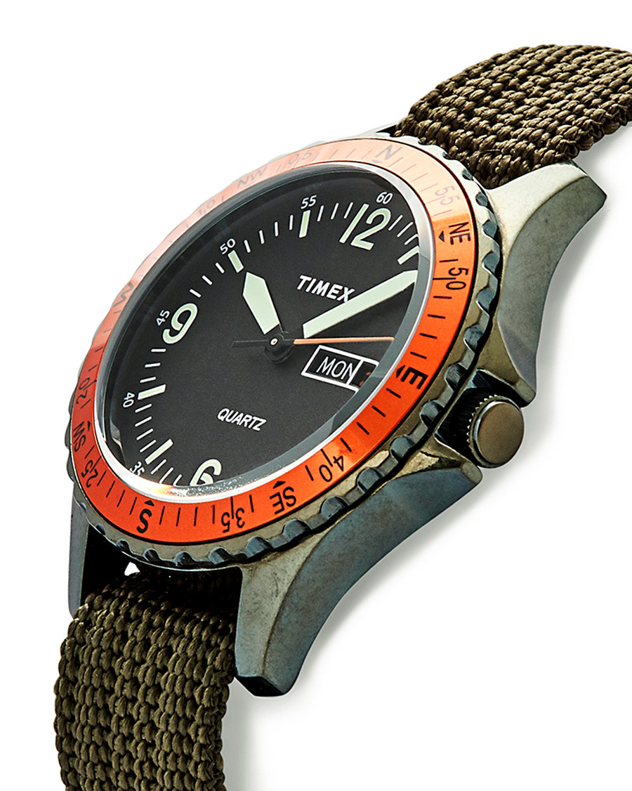 Herre | Timex Navi Land 38mm Green/Dark Green Dial | Timex | Navi Land 38mm Green/Dark Green Dial