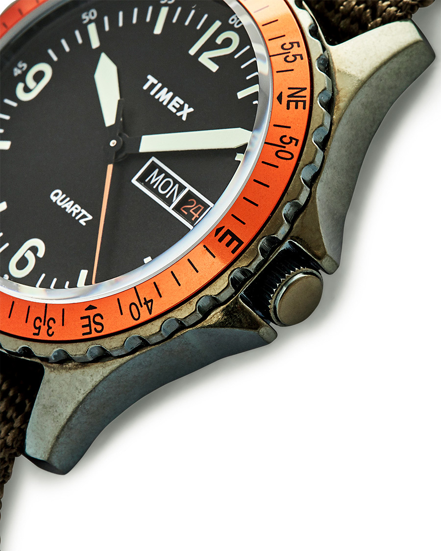 Herre | Timex Navi Land 38mm Green/Dark Green Dial | Timex | Navi Land 38mm Green/Dark Green Dial