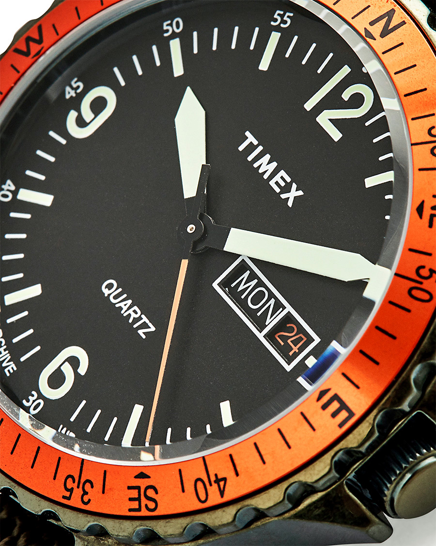 Herre | Timex Navi Land 38mm Green/Dark Green Dial | Timex | Navi Land 38mm Green/Dark Green Dial