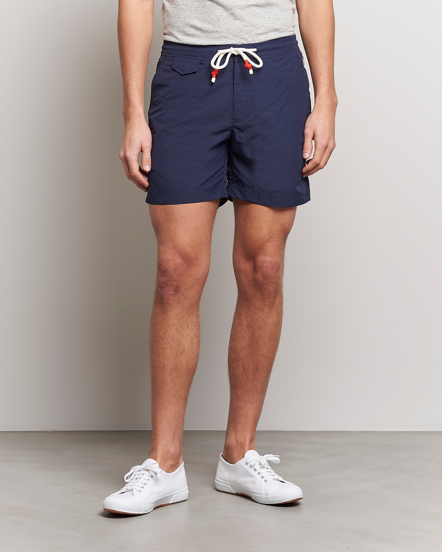 Herre | | Orlebar Brown | Standard Drawcord Swimshorts Navy