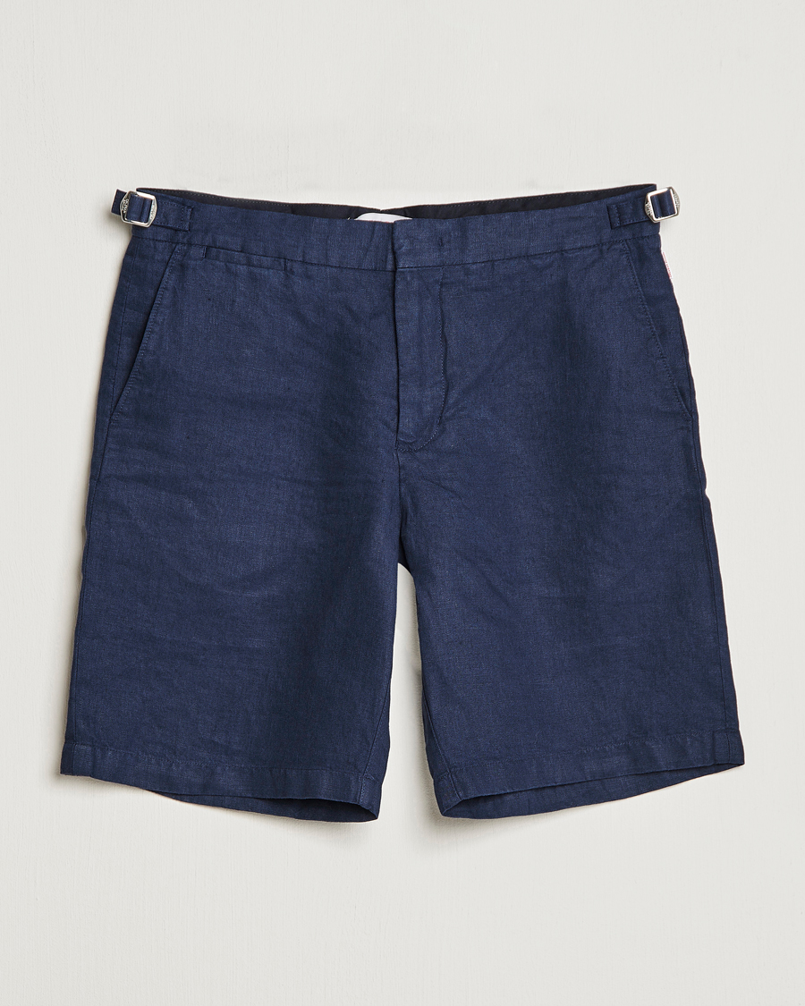 Herre | Shorts | Orlebar Brown | Norwich Linen Shorts Navy