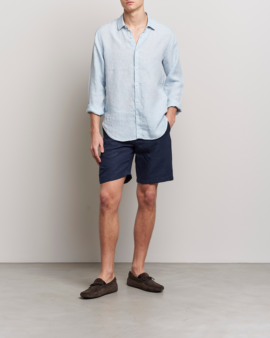 Herre | Shorts | Orlebar Brown | Norwich Linen Shorts Navy