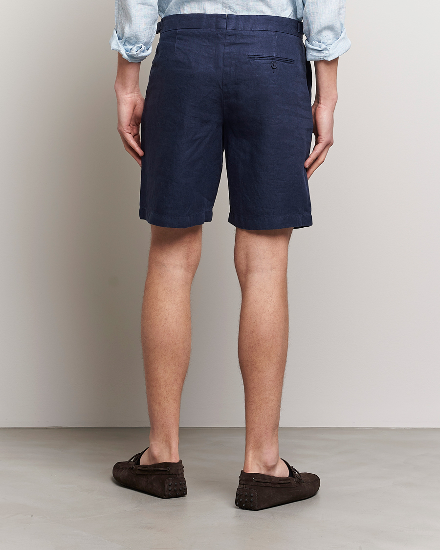 Herre | Shorts | Orlebar Brown | Norwich Linen Shorts Navy