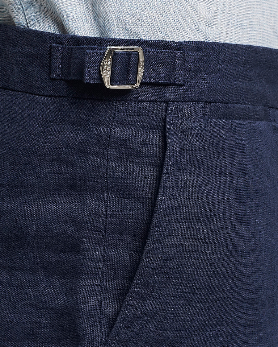 Herre | Shorts | Orlebar Brown | Norwich Linen Shorts Navy