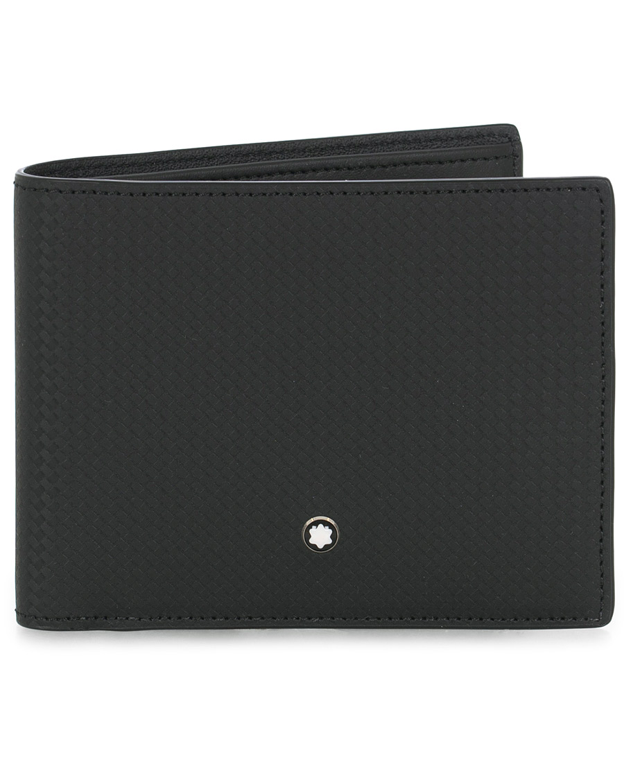 Herre | Montblanc Extreme 2.0 Wallet 6cc Carbon Leather Black | Montblanc | Extreme 2.0 Wallet 6cc Carbon Leather Black