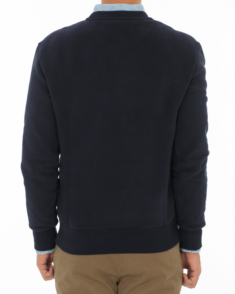 Herre | Gensere | Ralph Lauren Purple Label | Lux Fleece Ralph Bear Sweatshirt Classic Chairman Navy