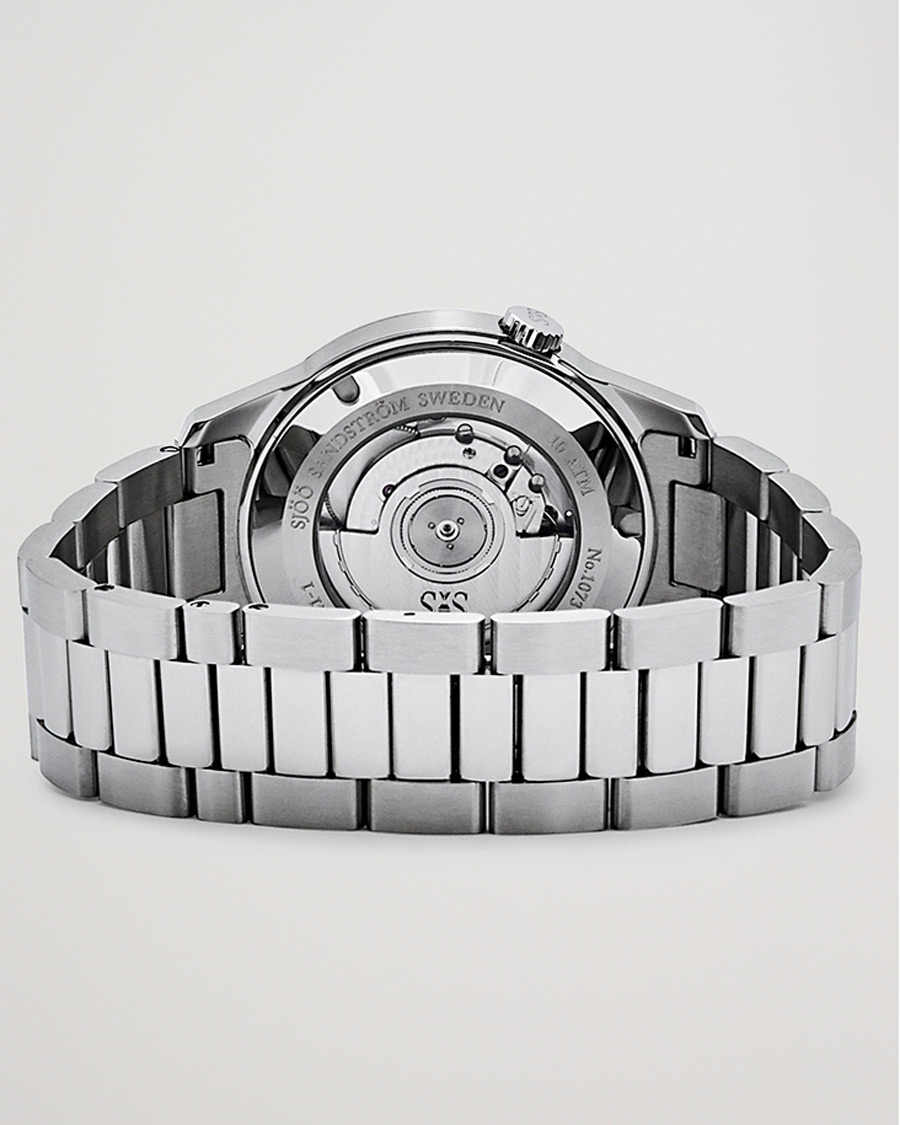 Herre | Sjöö Sandström Royal Steel Classic 41mm Blue and Steel | Sjöö Sandström | Royal Steel Classic 41mm Blue and Steel
