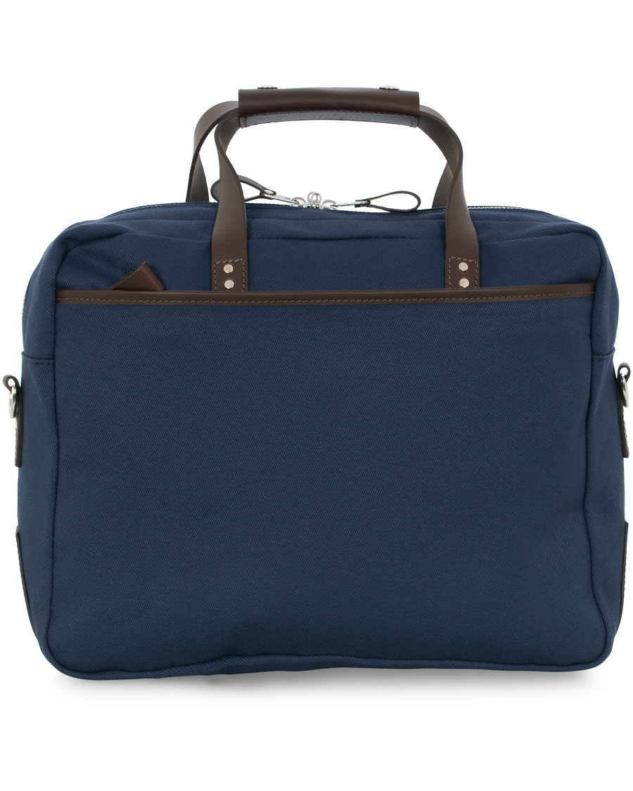Herre | Chapman Bags Wye Work Canvas Briefcase Navy | Chapman Bags | Wye Work Canvas Briefcase Navy
