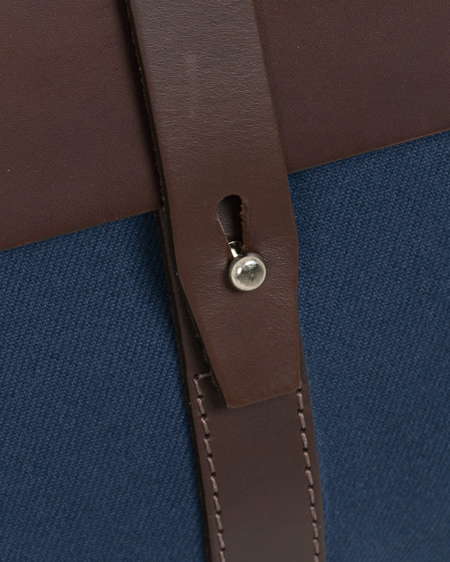 Herre | Chapman Bags Wye Work Canvas Briefcase Navy | Chapman Bags | Wye Work Canvas Briefcase Navy