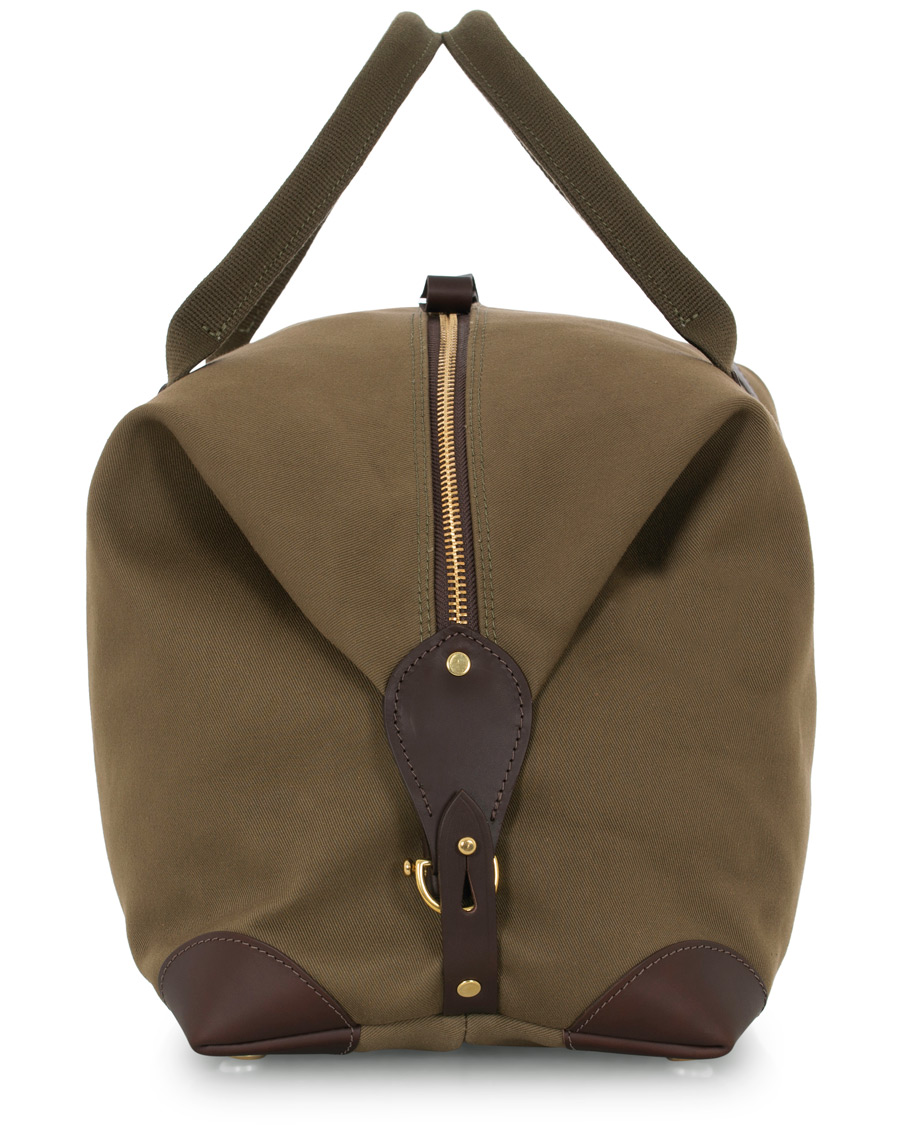 Herre | Chapman Bags Medium Classic Holdall Canvas Weekendbag Deep Olive | Chapman Bags | Medium Classic Holdall Canvas Weekendbag Deep Olive