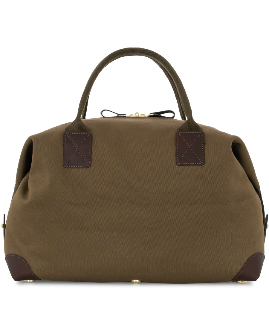 Herre | Chapman Bags Medium Classic Holdall Canvas Weekendbag Deep Olive | Chapman Bags | Medium Classic Holdall Canvas Weekendbag Deep Olive