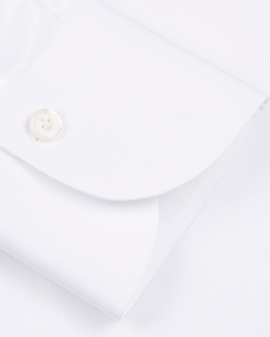 Herre | Skjorter | Finamore Napoli | Milano Slim Fit Classic Shirt White
