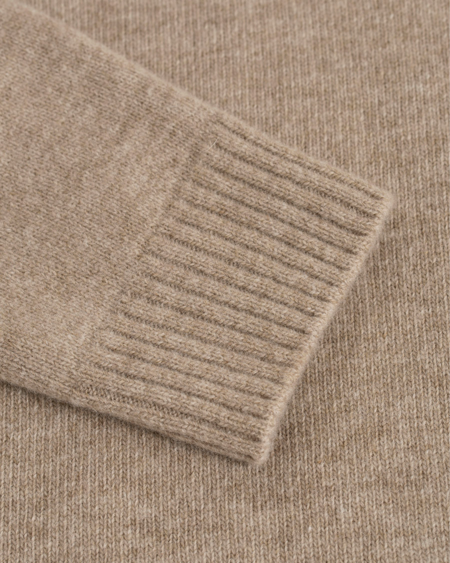 Herre | Gensere | Altea | Virgin Wool Crew Neck Sweater Sand