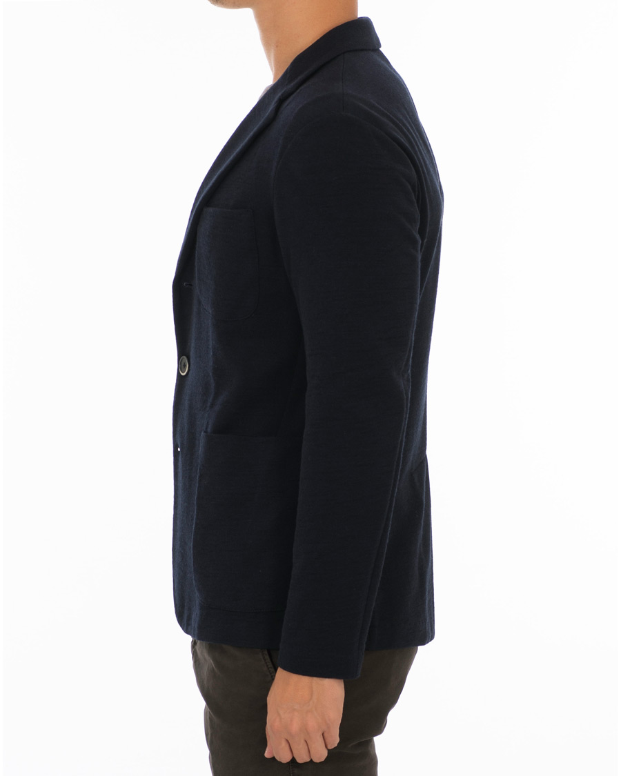 Herre | Dressjakker | Barena | Torceo Jersey Blazer Navy