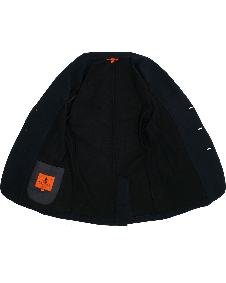 Herre | Dressjakker | Barena | Torceo Jersey Blazer Navy
