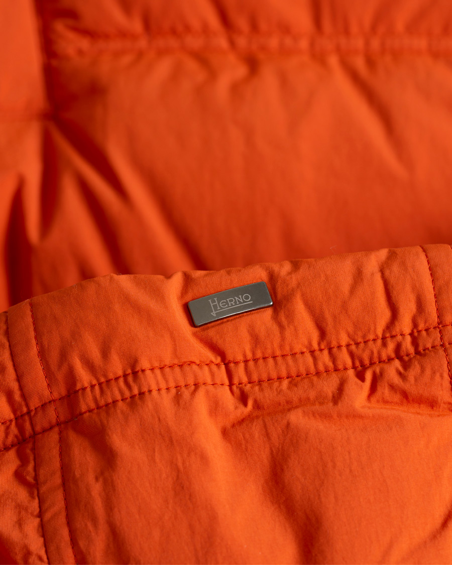 Herre | Jakker | Herno | Polar-Tech Down Jacket Orange