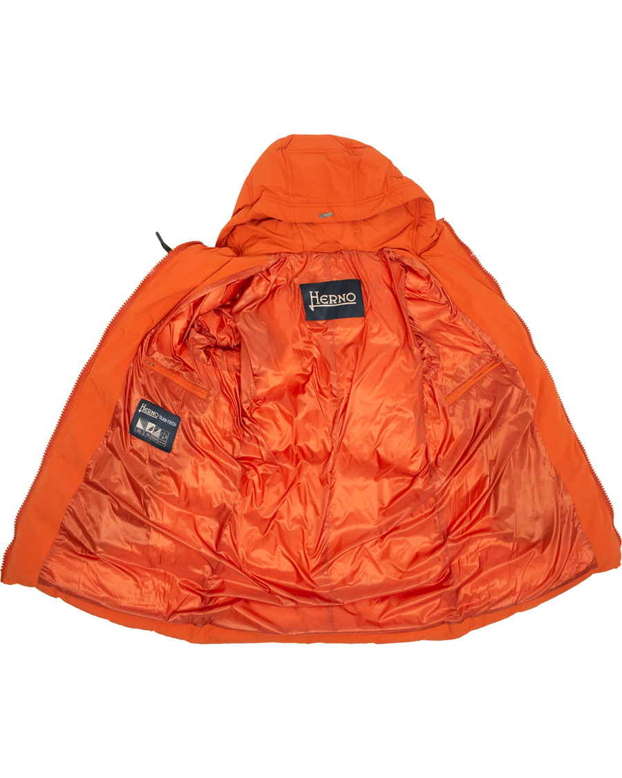 Herre | Jakker | Herno | Polar-Tech Down Jacket Orange