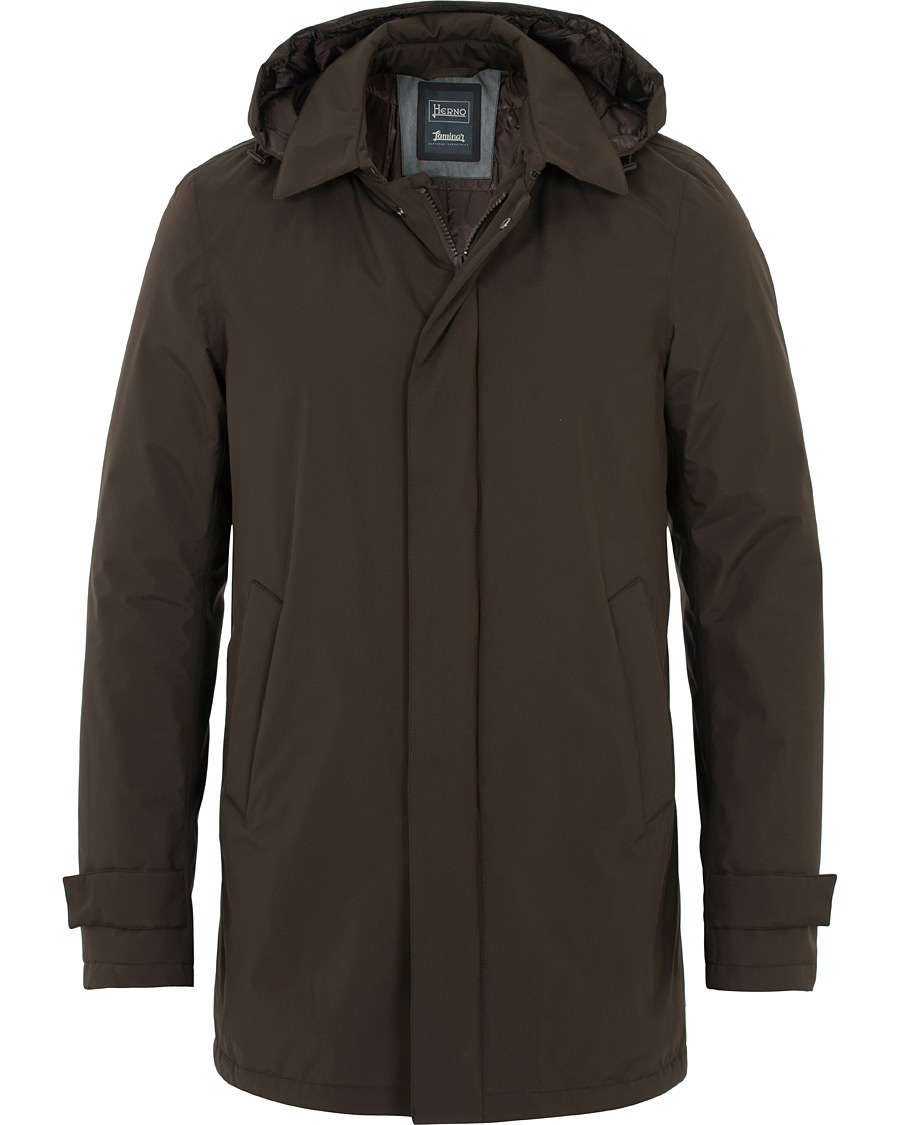Herre | Jakker | Herno | Laminar Padded Coat Brown