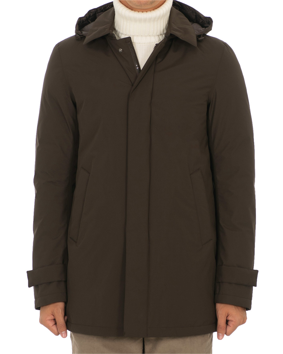 Herre | Jakker | Herno | Laminar Padded Coat Brown