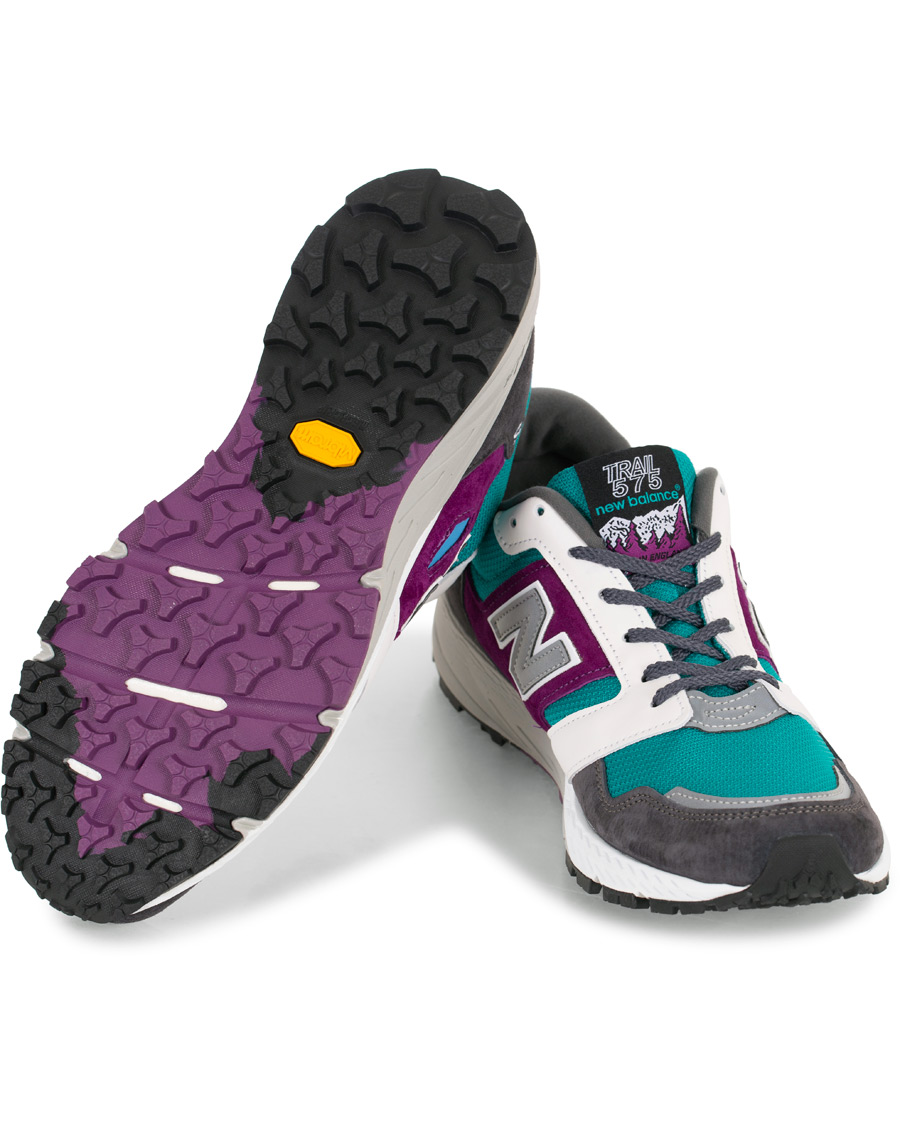 Herre | New Balance Trail 575 Sneaker Grey/Green | New Balance | Trail 575 Sneaker Grey/Green
