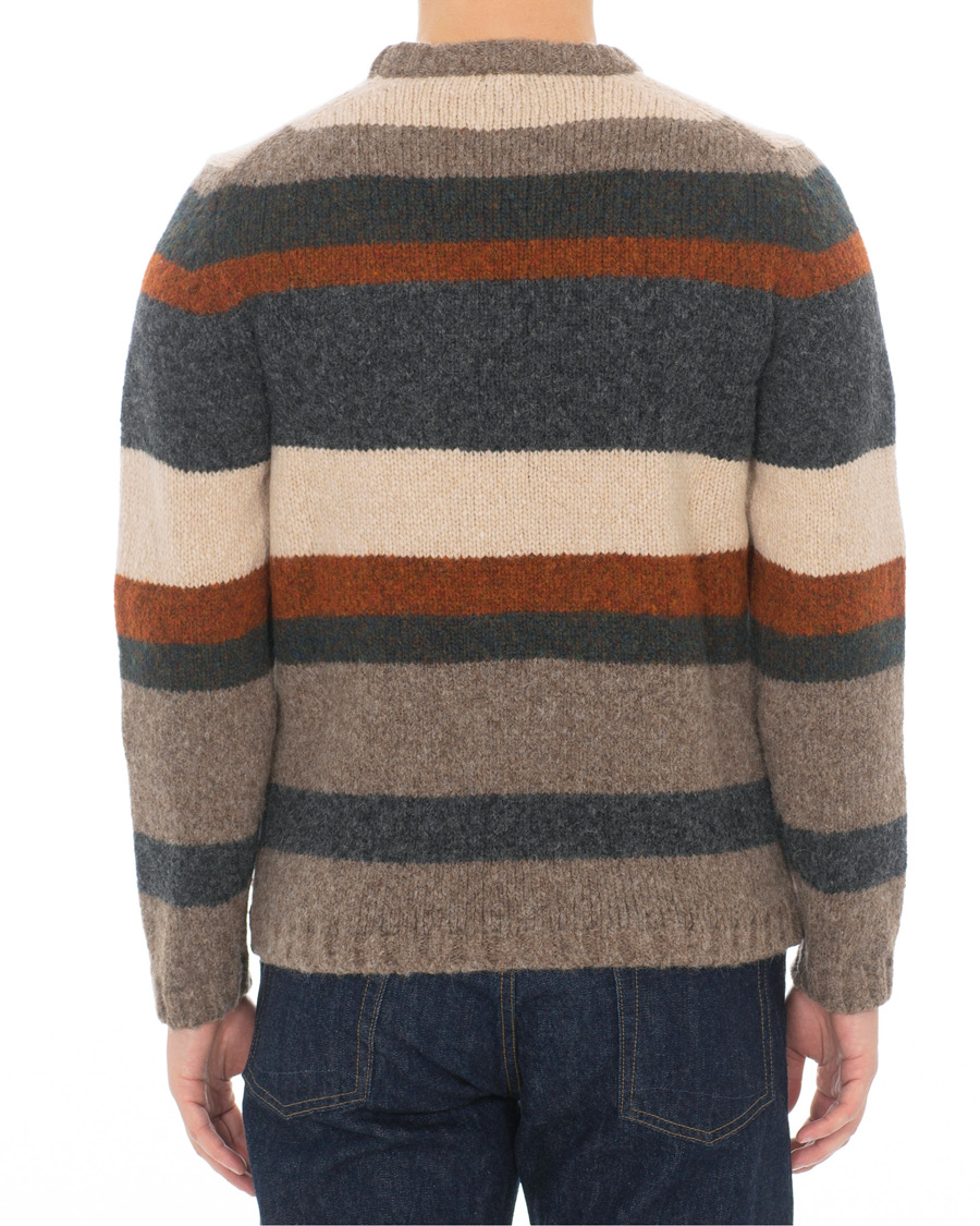 Herre | Gensere | Massimo Alba | Guli Wool/Alpaca Crew Neck Sweater Multicolour