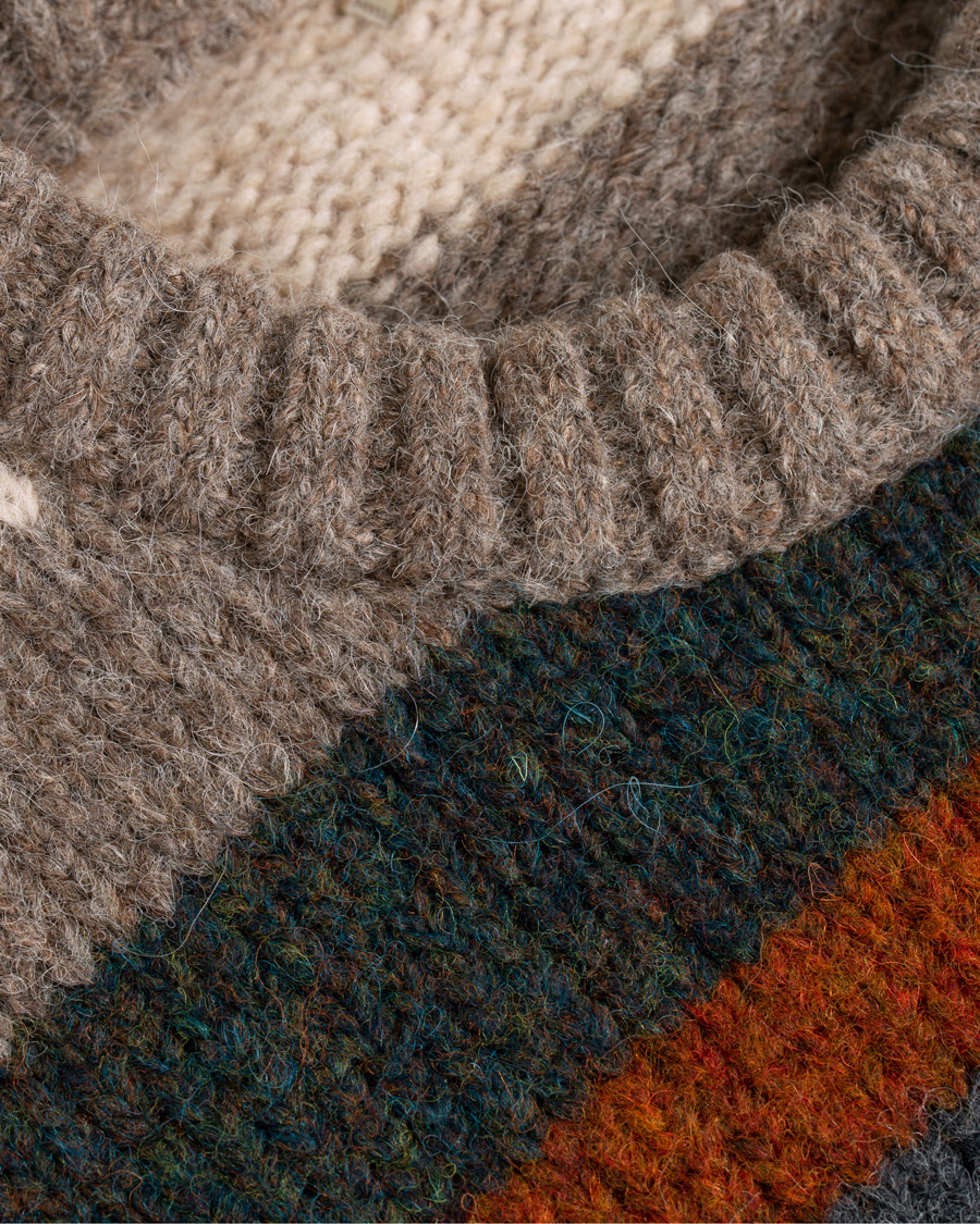Herre | Gensere | Massimo Alba | Guli Wool/Alpaca Crew Neck Sweater Multicolour