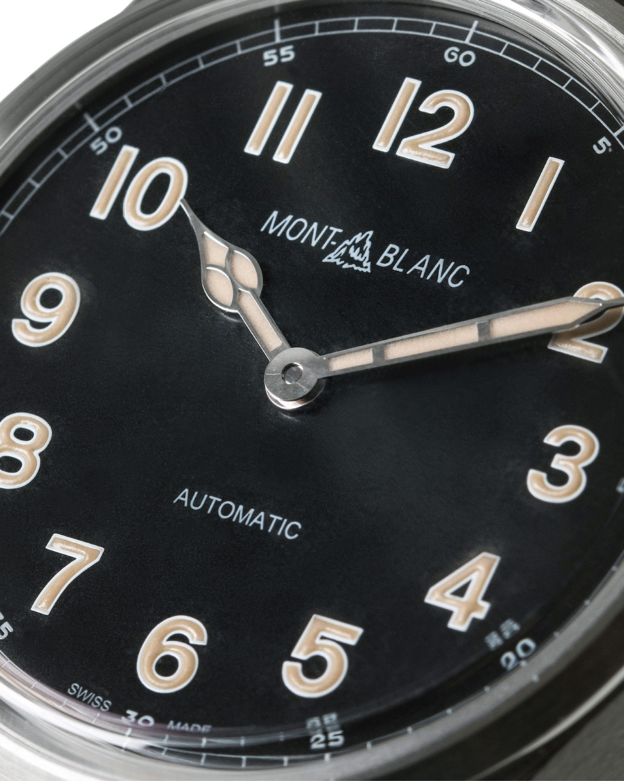 Herre | Montblanc 1858 Steel Automatic 40mm Black Dial | Montblanc | 1858 Steel Automatic 40mm Black Dial