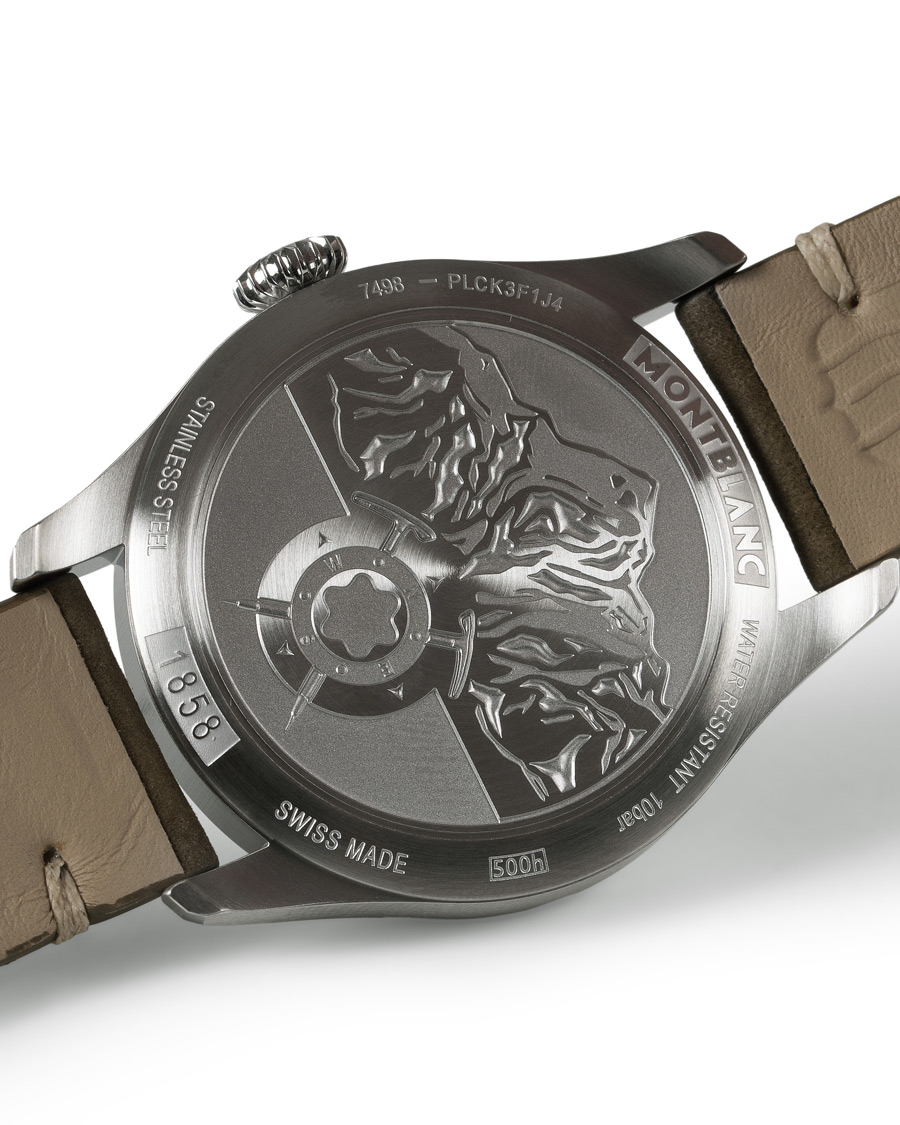 Herre | Montblanc 1858 Steel Automatic 40mm Black Dial | Montblanc | 1858 Steel Automatic 40mm Black Dial