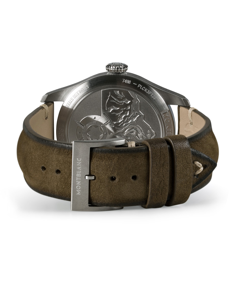 Herre | Montblanc 1858 Steel Automatic 40mm Black Dial | Montblanc | 1858 Steel Automatic 40mm Black Dial
