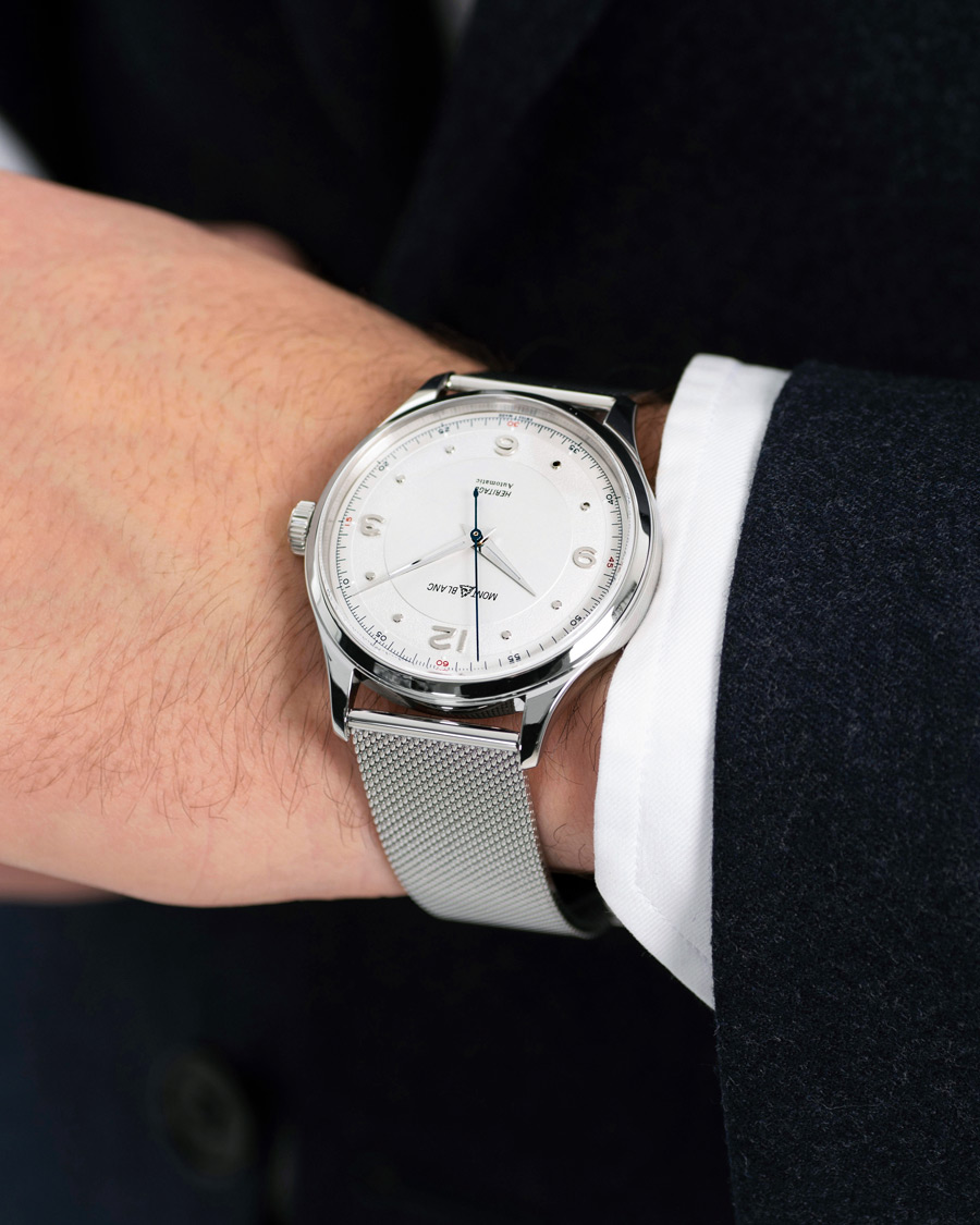 Herre | Montblanc Heritage Steel Automatic 40mm Silver Dial | Montblanc | Heritage Steel Automatic 40mm Silver Dial