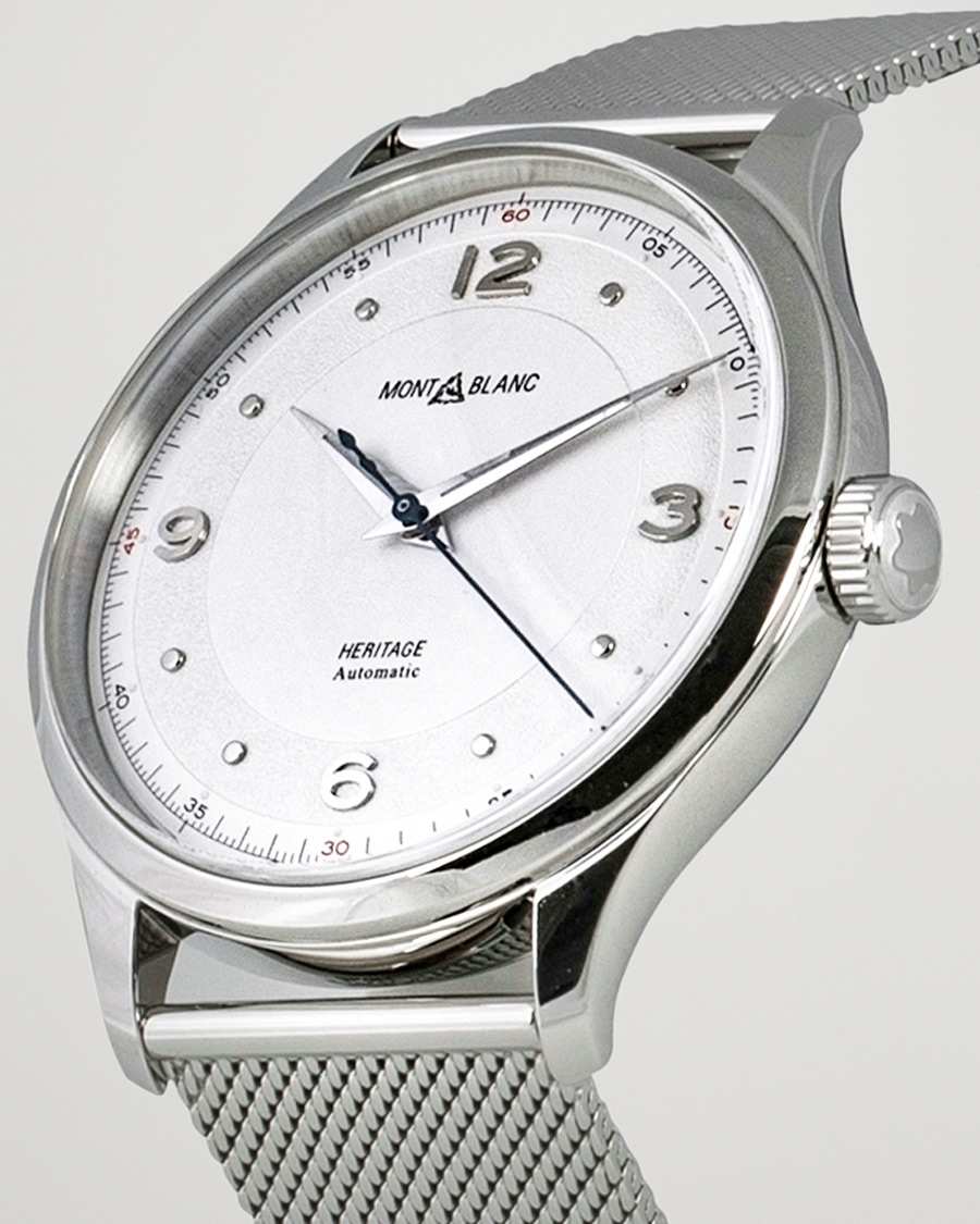 Herre | Montblanc Heritage Steel Automatic 40mm Silver Dial | Montblanc | Heritage Steel Automatic 40mm Silver Dial