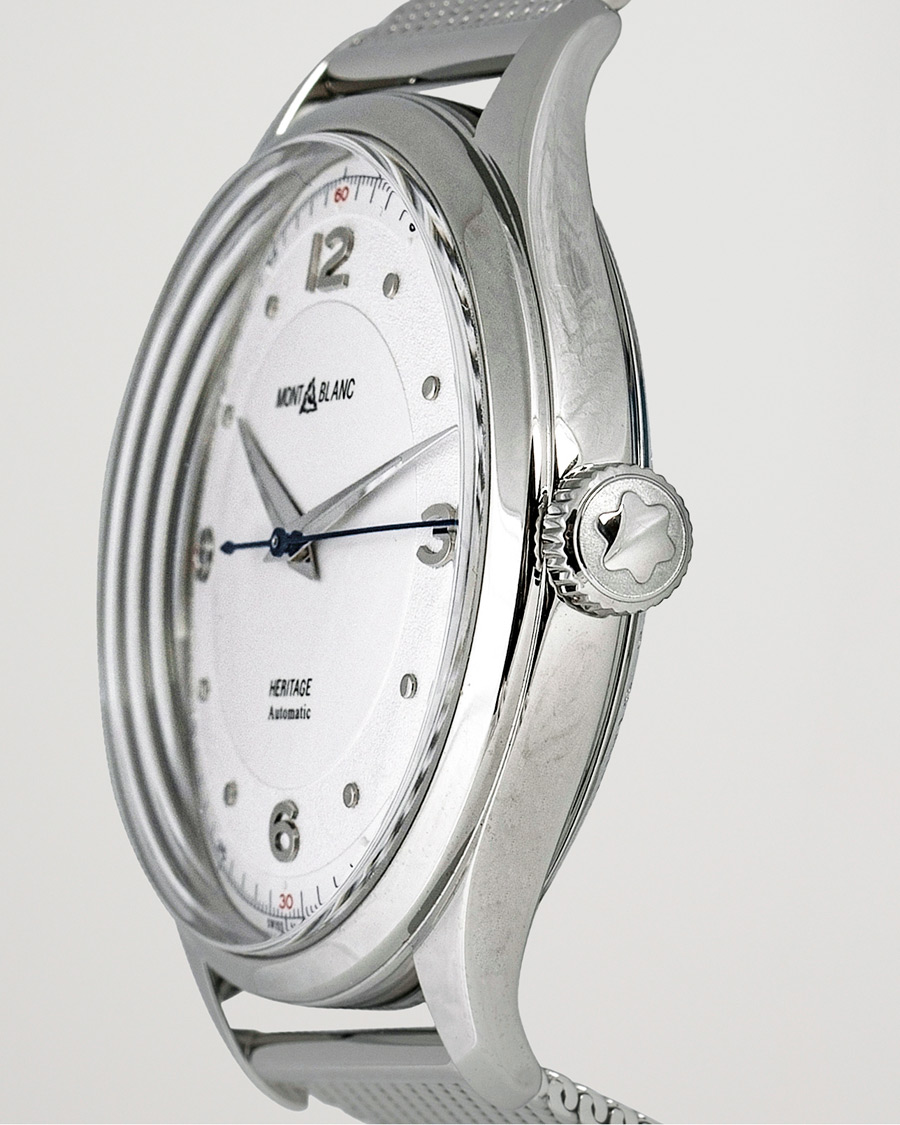 Herre | Montblanc Heritage Steel Automatic 40mm Silver Dial | Montblanc | Heritage Steel Automatic 40mm Silver Dial