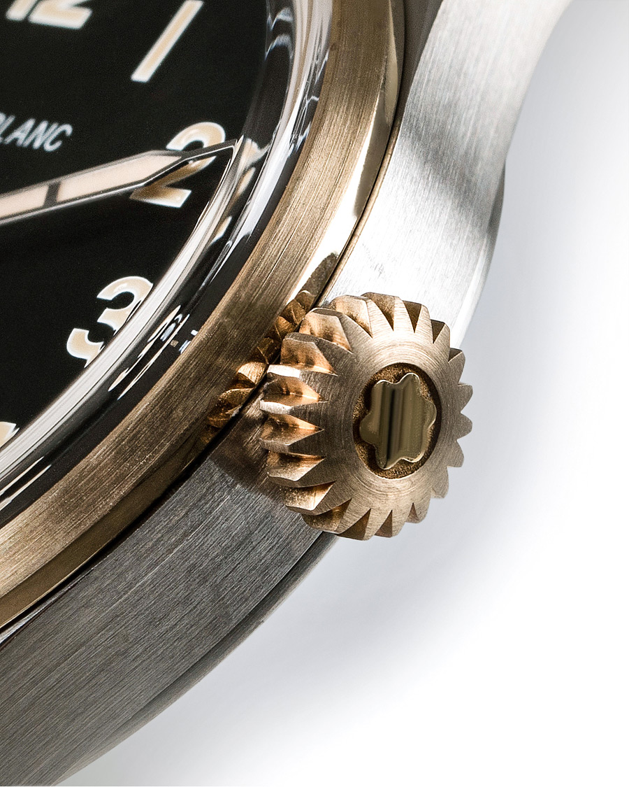 Herre | Montblanc 1858 Steel Bronze Automatic 40mm Black Dial | Montblanc | 1858 Steel Bronze Automatic 40mm Black Dial