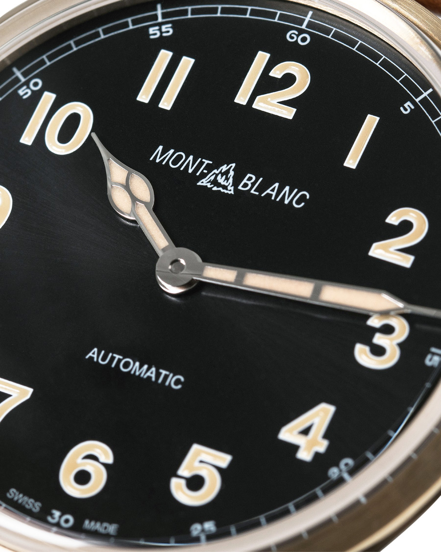 Herre | Montblanc 1858 Steel Bronze Automatic 40mm Black Dial | Montblanc | 1858 Steel Bronze Automatic 40mm Black Dial