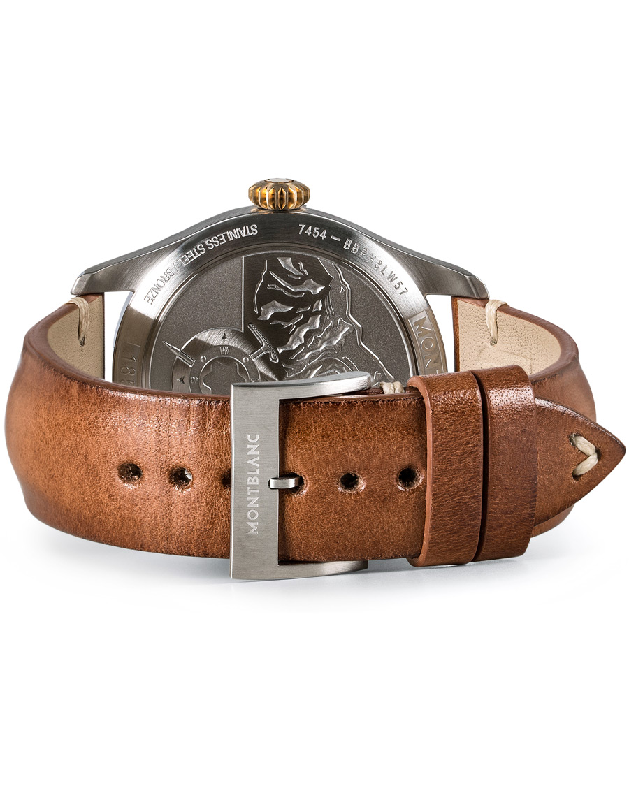 Herre | Montblanc 1858 Steel Bronze Automatic 40mm Black Dial | Montblanc | 1858 Steel Bronze Automatic 40mm Black Dial