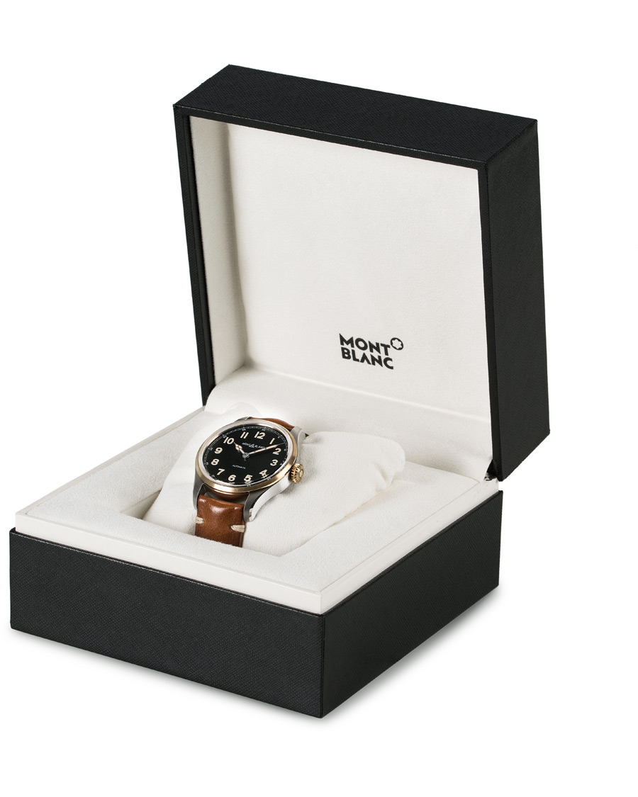 Herre | Montblanc 1858 Steel Bronze Automatic 40mm Black Dial | Montblanc | 1858 Steel Bronze Automatic 40mm Black Dial