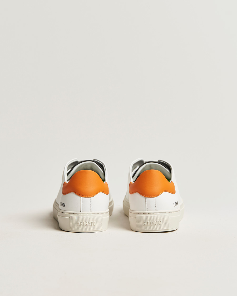 Herre | Axel Arigato Clean 90 Triple Sneaker White/Orange | Axel Arigato | Clean 90 Triple Sneaker White/Orange